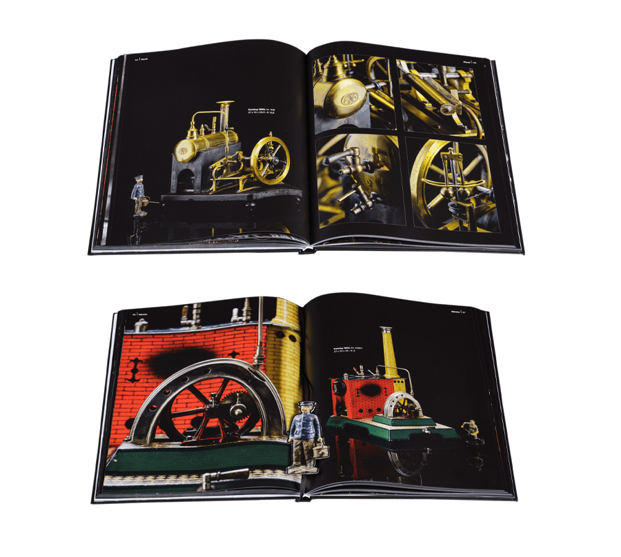 Antikes Dampfspielzeug, liegende dampfbetriebene Spielzeuge - Buch Edition von Peter Jäger