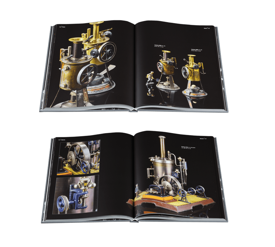 Antikes Dampfspielzeug, stehende Dampfmaschinen-Modelle - Collection von Peter Jäger